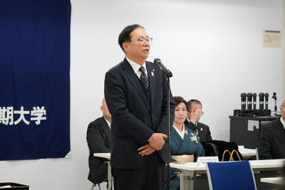 R7 表彰式 大石会長挨拶