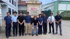 ハノイ市内から約60キロ離れたS社工場