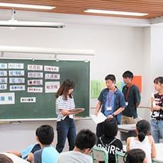 駒沢小学校でサマースクール実施2