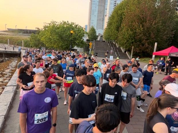 学会イベントの5kmラン