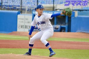 仲井完投　延長戦に持ち込むも駒大打線沈黙