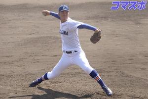 あと一つのアウトが遠く　対日本大1回戦惜敗