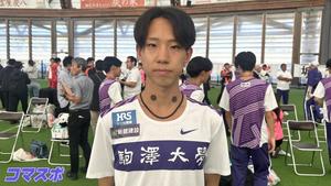植阪 急遽３区出走も安定した走り「全日本のエース区間でリベンジしたい」　藤田監督「次に生きると思う」
