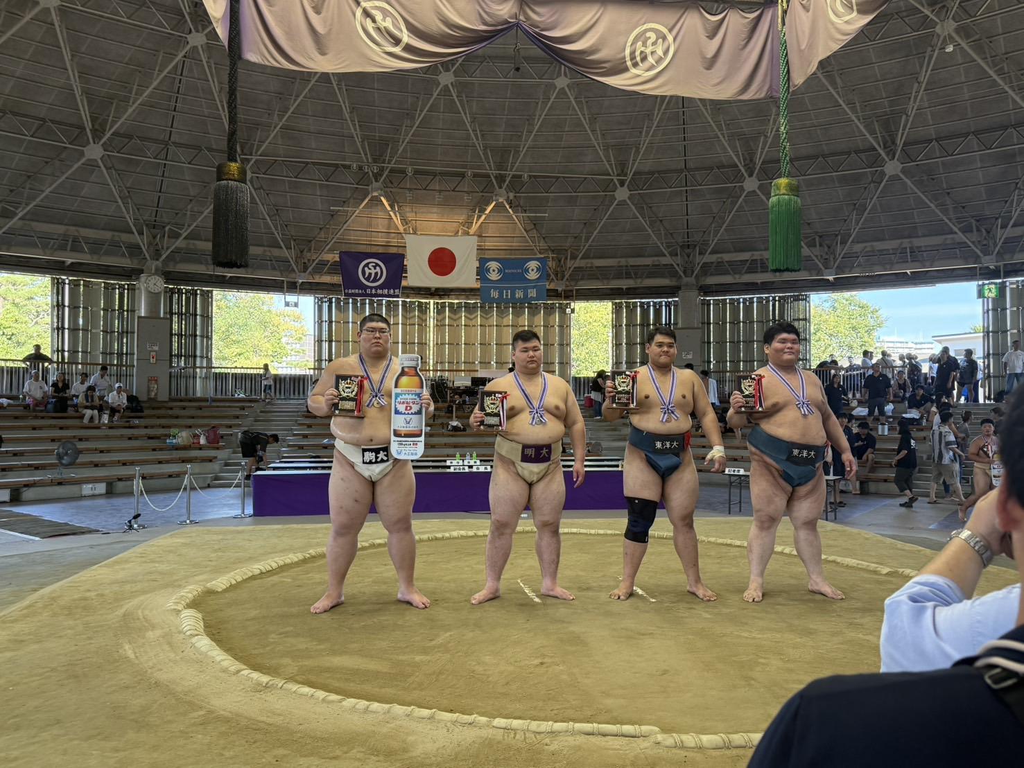 表彰式の様子