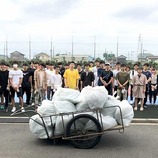 玉川キャンパスと周辺地域の定期清掃を実施しました