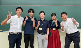 経済学部の大前智文准教授の授業で株式会社芝橋・三和電気株式会社よりゲストをお招きしました