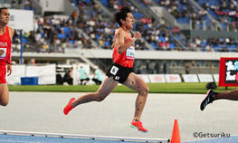 陸上競技部の落合晃選手が「東京2025世界陸上」男子800メートルの日本代表に選出されました