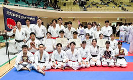 空手道部が「第69回全日本大学空手道選手権大会」男子・女子の団体型の部で第3位