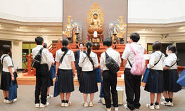 青森県八戸市立豊崎中学校の生徒10名がキャンパス見学に訪れました