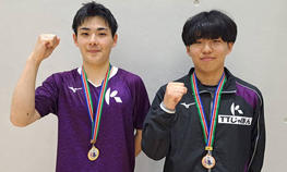 卓球部の杉浦 涼雅 選手 が「2026関東学生新人選手権大会」男子シングルスで優勝