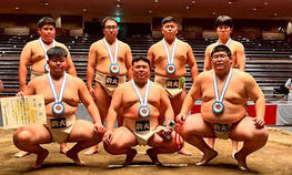 相撲部が「第105回東日本学生相撲選手権大会」で活躍