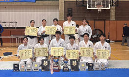空手道部が「令和8年度関東学生会定期リーグ戦」にて活躍