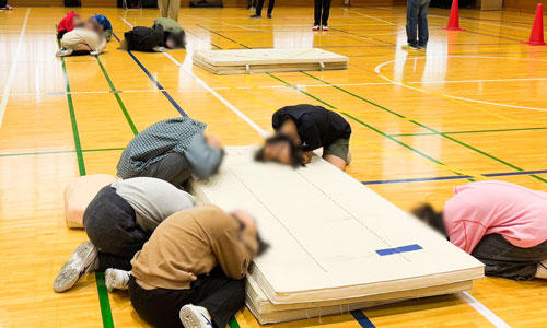 法学部の内海麻利ゼミが進化系防災訓練「防災コミュニティラボ」を開催