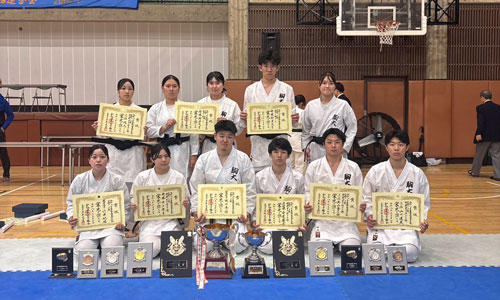 駒澤大学空手道部がリーグ戦で活躍！