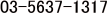 03-5637-1317